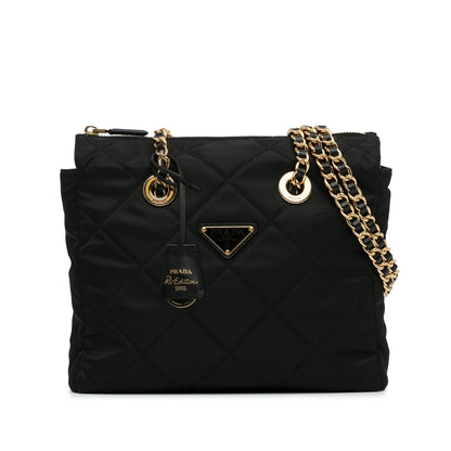 Prada Re-Nylon Re-Edition 1995 Chaine Shoulder Bag (SHG-UjeRfW)