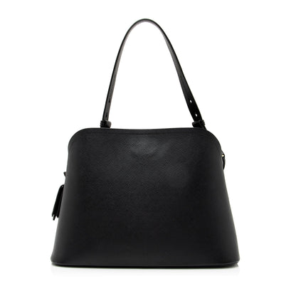 Prada Saffiano Cuir Leather Matinee Shoulder Bag (SHF-23633)