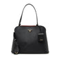 Prada Saffiano Cuir Leather Matinee Shoulder Bag (SHF-23633)