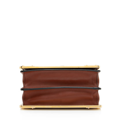 Prada Saffiano Leather Cahier Shoulder Bag (SHF-23798)