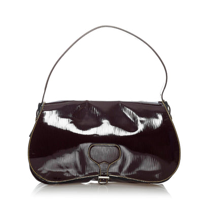 Prada Saffiano Vernice Shoulder Bag (SHG-29801)