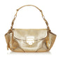 Prada Sound Lock Leather Shoulder Bag (SHG-34617)