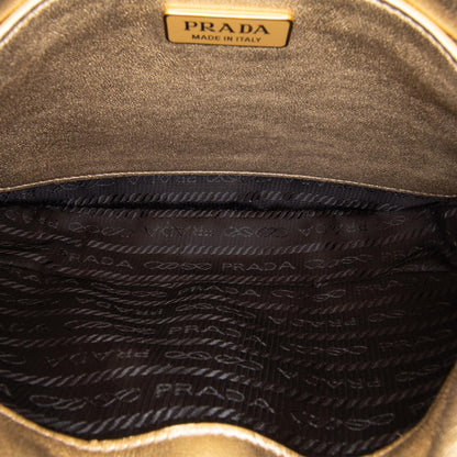Prada Spazzolato Cleo Shoulder Bag