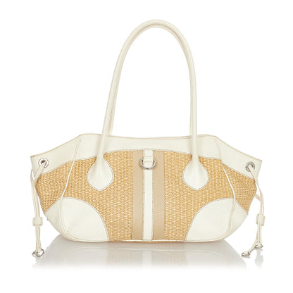 Prada Straw Shoulder Bag (SHG-23228)