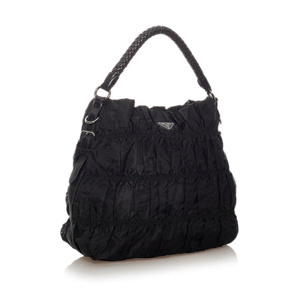 Prada Tessuto Gaufre Shoulder Bag (SHG-27484)