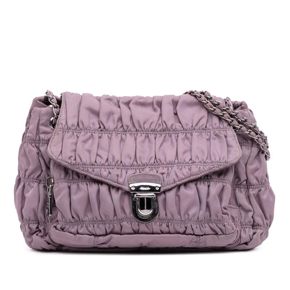 Prada Tessuto Gaufre Shoulder Bag