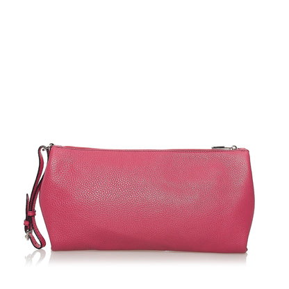 Prada Vitello Daino Clutch Bag (SHG-32199)