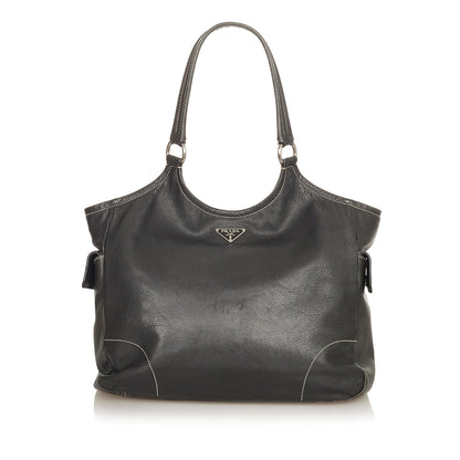 Prada Vitello Daino Shoulder Bag (SHG-24831)