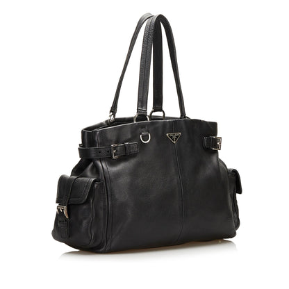 Prada Vitello Daino Shoulder Bag (SHG-35600)