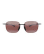 Maui Jim Unisex Square/Rectangle Black Black Rose Fashion Designer Eyewear