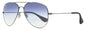 Ray-Ban Pilot Sunglasses RB3558 913919 Antique Matte Black 58mm Antique Matte Black