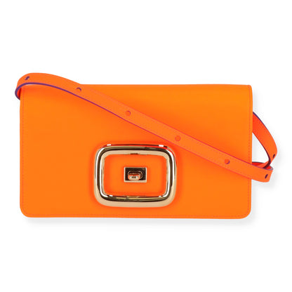 Roger Vivier Womens Orange Shoulder Bag