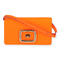 Roger Vivier Womens Orange Shoulder Bag