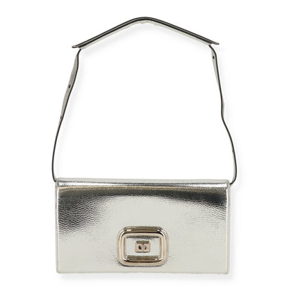 Roger Vivier Womens Silver Shoulder Bag