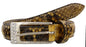 Renato Balestra Calamaria Python Leather Womens Belt