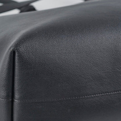 Saint Laurent East West Black Leather Shopping Shoulder Tote