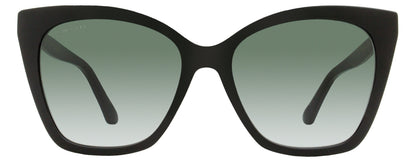 Jimmy Choo Cat Eye Sunglasses Rua /G 8079O Black 56mm