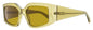 Ferragamo Modified Rectangle Sunglasses SF1101S 330 Opaline Olive 54mm OPALINE OLIVE