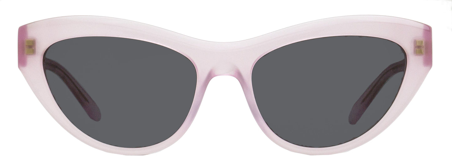 Ferragamo Cat Eye Sunglasses SF1103S 663 Opaline Pink 55mm