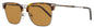 Ferragamo Rectangular Sunglasses SF227S 085 Ruthenium/Tortoise 53mm Ruthenium Tortoise