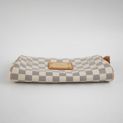 Louis Vuitton Eva Clutch Damier Azur