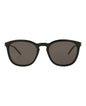 Saint Laurent Mens Square/Rectangle Black Silver Black Fashion Designer Eyewear