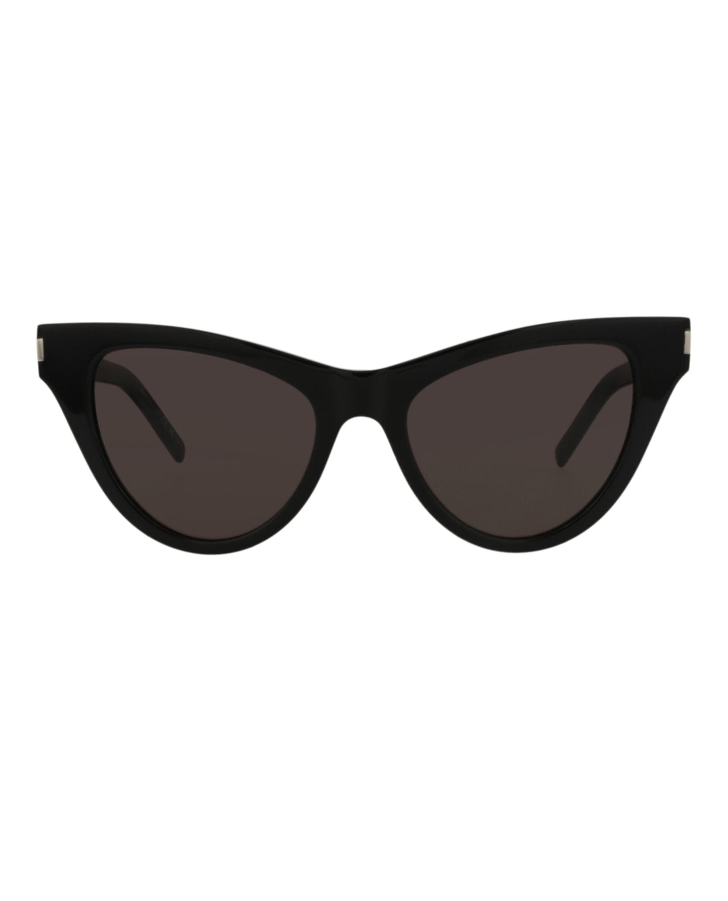 Saint Laurent Womens Cat Eye Black Black Black Fashion Designer Eyewear