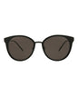 Saint Laurent Womens Round/Oval Black Black Black Fashion Designer Eyewear