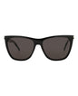 Saint Laurent Womens Cat Eye Black Black Black Fashion Designer Eyewear