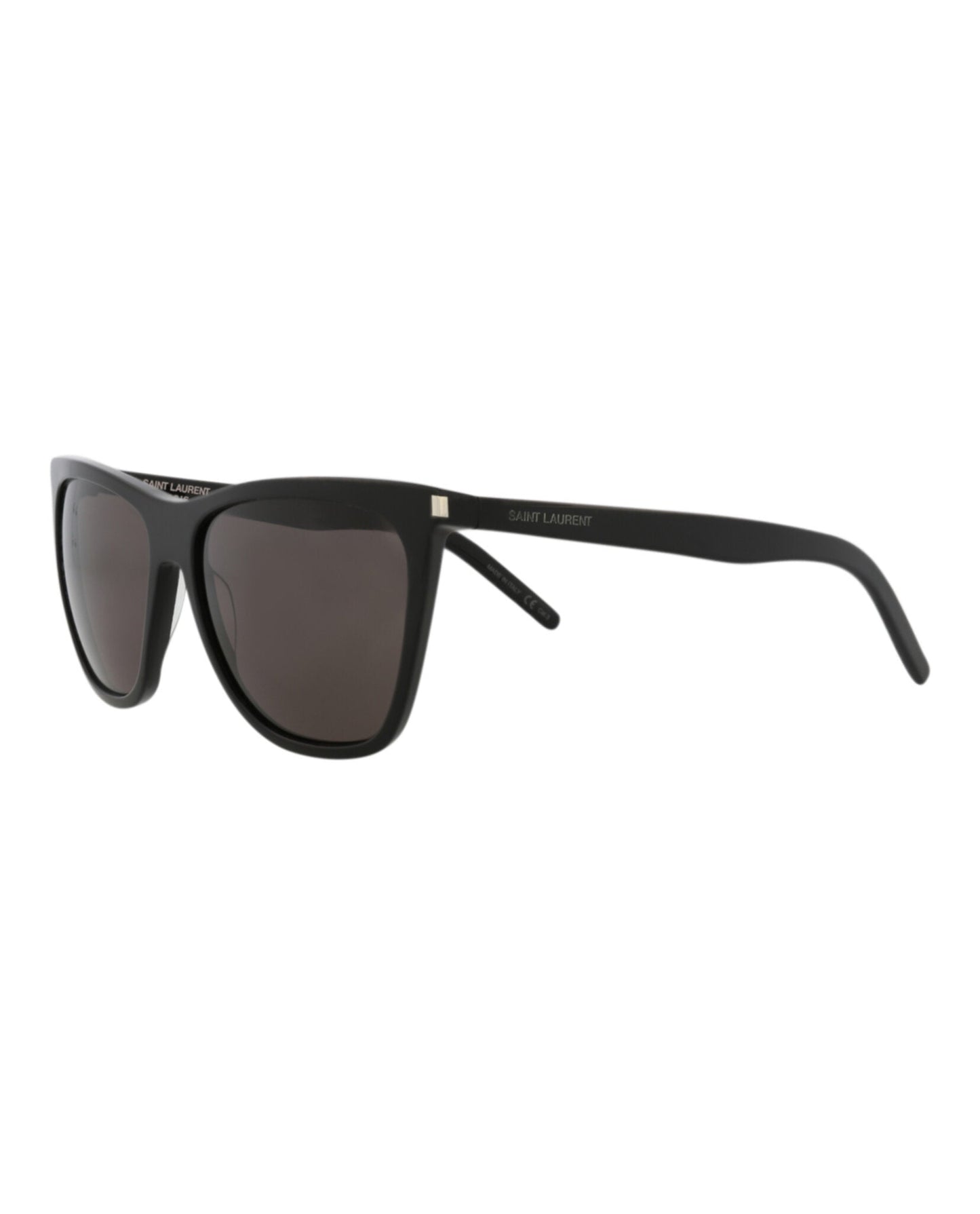 Saint Laurent Womens Cat Eye Black Black Black Fashion Designer Eyewear