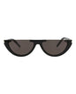 Saint Laurent Unisex Cat Eye Black Black Black Fashion Designer Eyewear