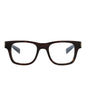 Saint Laurent Unisex Square/Rectangle Havana Havana Transparent Fashion Designer Eyewear