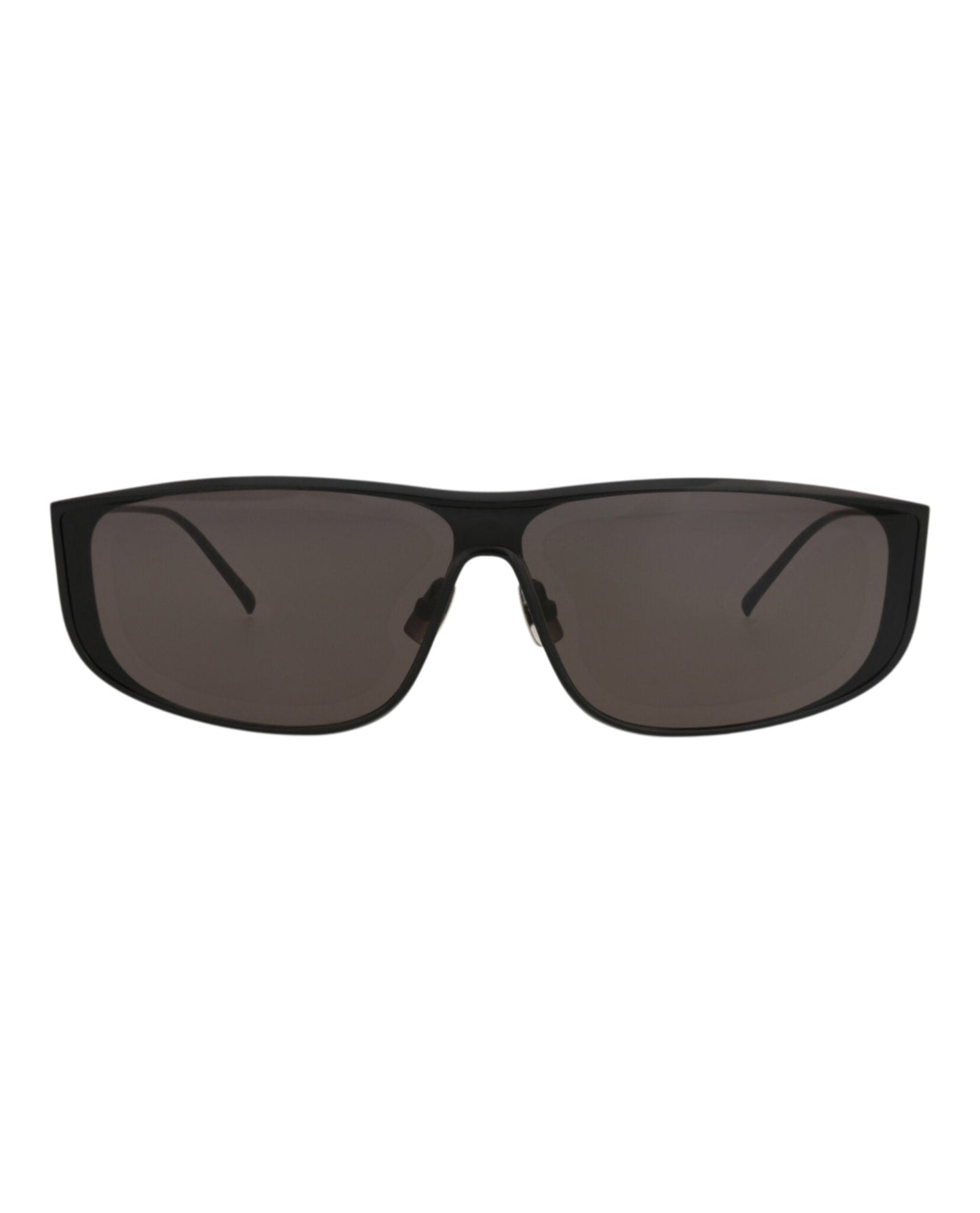 Saint Laurent Unisex Shield/Wrap Black Black Black Fashion Designer Eyewear