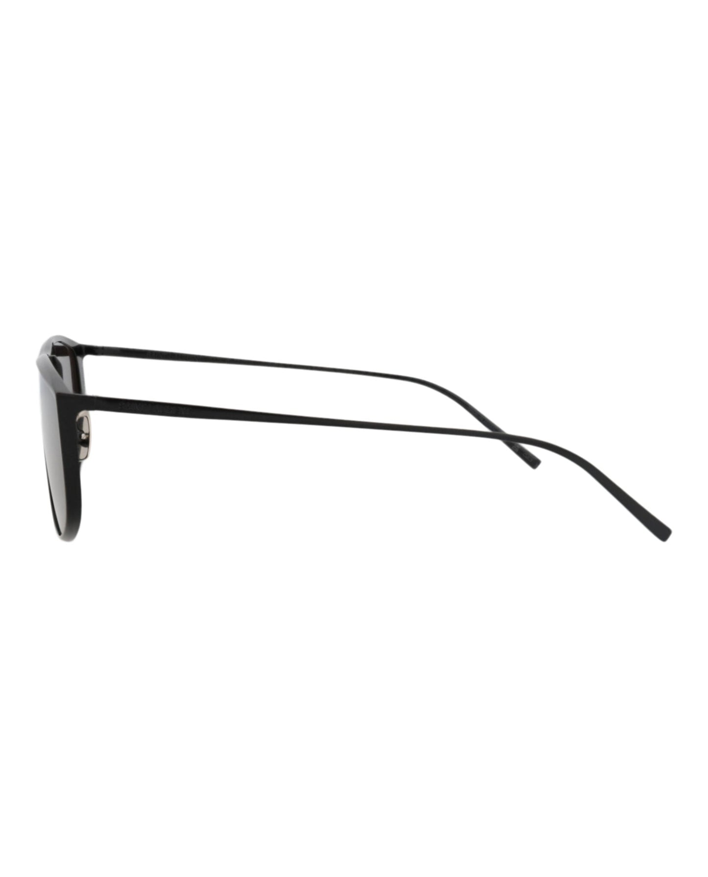 Saint Laurent Unisex Shield/Wrap Black Black Black Fashion Designer Eyewear