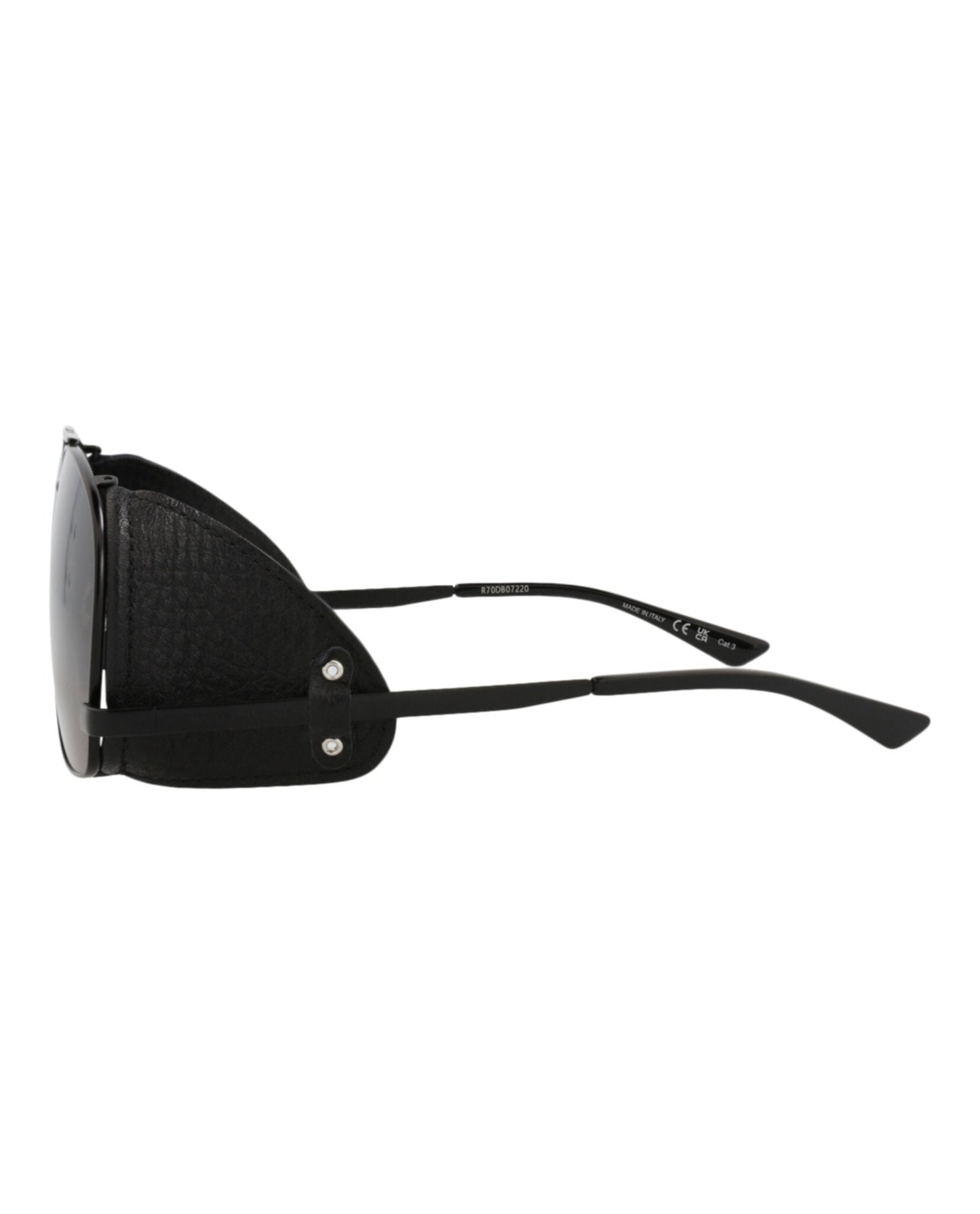 Saint Laurent Mens Aviator Black Black Black Fashion Designer Eyewear