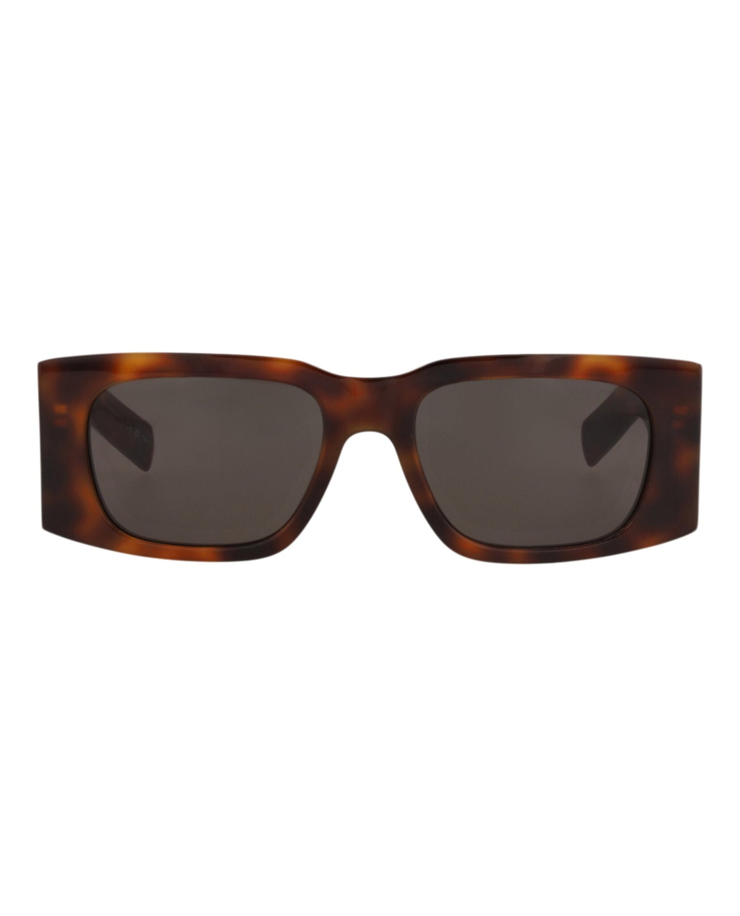 Saint Laurent Womens Square/Rectangle Havana Havana Black Fashion Designer Eyewear
