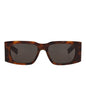 Saint Laurent Womens Square/Rectangle Havana Havana Black Fashion Designer Eyewear
