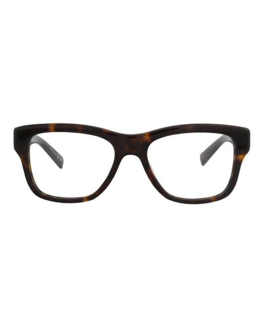 Saint Laurent Unisex Square/Rectangle Havana Havana Transparent Fashion Designer Eyewear