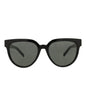 Saint Laurent Womens Cat Eye Black Black Grey Fashion Designer Eyewear