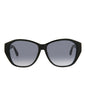 Saint Laurent Womens Round/Oval Black Black Grey Fashion Designer Eyewear