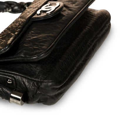 Chanel Distressed Calfskin Shoulder Bag