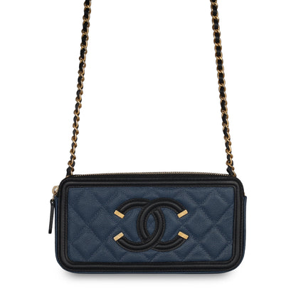 Chanel Filigree CC Clutch