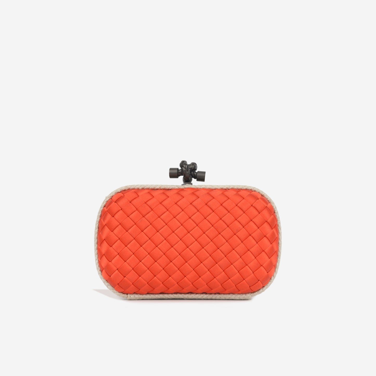 Bottega Veneta Intrecciato Knot Clutch