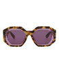 Philipp Plein Womens Square/Rectangle Havana Havana Violet Fashion Designer Eyewear