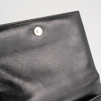 Chanel Vintage Patent Graphic Clutch
