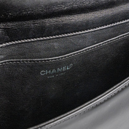 Chanel Vintage Patent Graphic Clutch