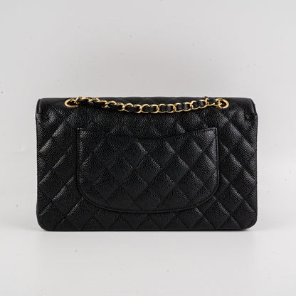 Chanel Classic Flap Medium/Large Black Caviar Shoulder Bag