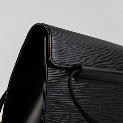 Louis Vuitton Dinard Black Epi Shoulder Bag