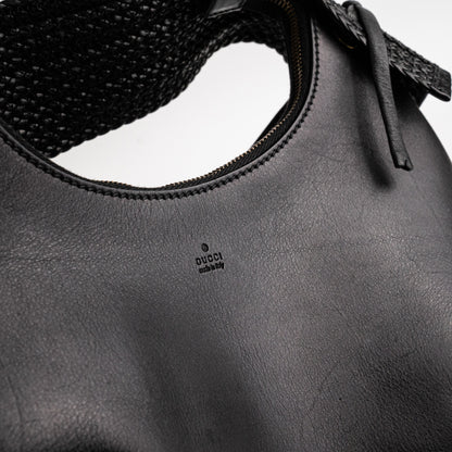 Gucci Hobo Shoulder Bag Black