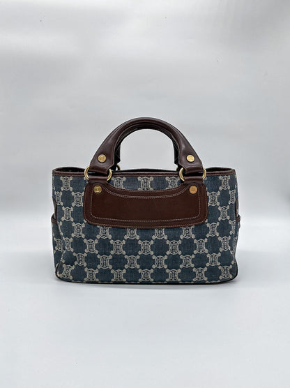 Celine Denim Boogie Tote Bag
